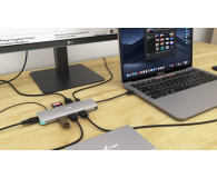 i-tec USB-C Metal Nano Dock 1x HDMI 4K LAN Audio PD 100W - 503277 - zdjęcie 6